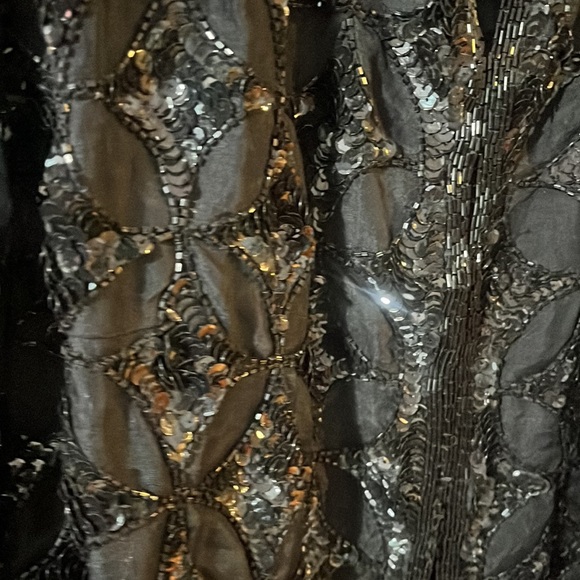 Vintage, sequence jacket, hook and eye closures - Picture 7 of 15
